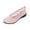 Pink, variant on Women's Ballet Flats Round Toe Slip on Lace ballerina Flat Comfortable Wedding Casual Dressy Floral Flats Shoes