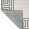 thumbnail image 5 of Unique Loom Outdoor Coastal Collection Area Rug - Caye (4' x 6' Rectangle Ivory/Gray), 5 of 11