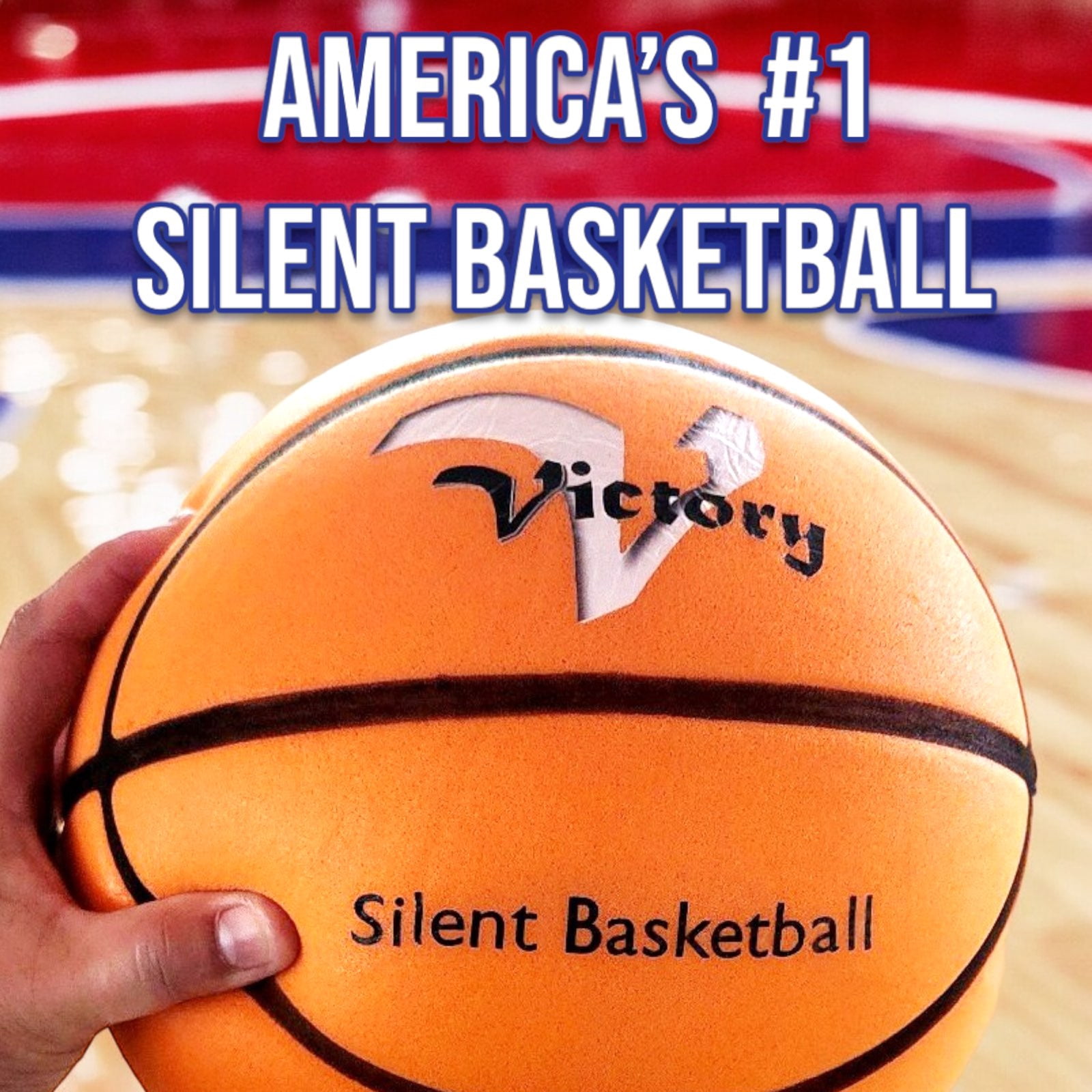 Victory Sports Silent Basketball Foam NBA Size 7 Quiet Dribbling Indoor Training