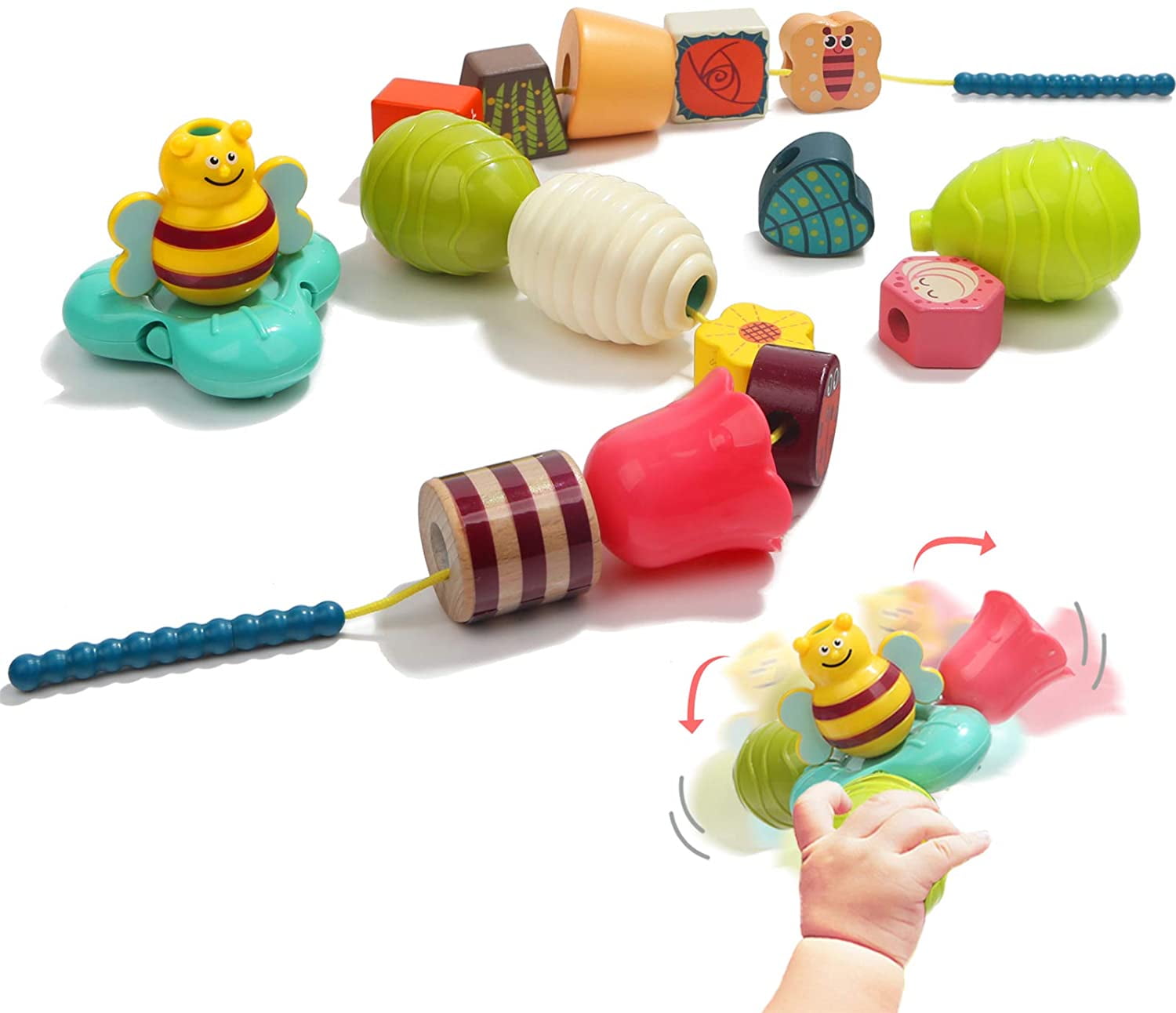 Jouets Montessori Pour Les 2 Ans Grandes Perles A Enfiler Pour Les Cadeaux Des Filles Perles De Lacage Pour Les Tout Petits Walmart Canada Jouets Montessori Pour Les 2 Ans Grandes Perles A Enfiler Pour Les Cadeaux Des Filles Perles De Lacage Pour Les Tout Petits Walmart Canada
