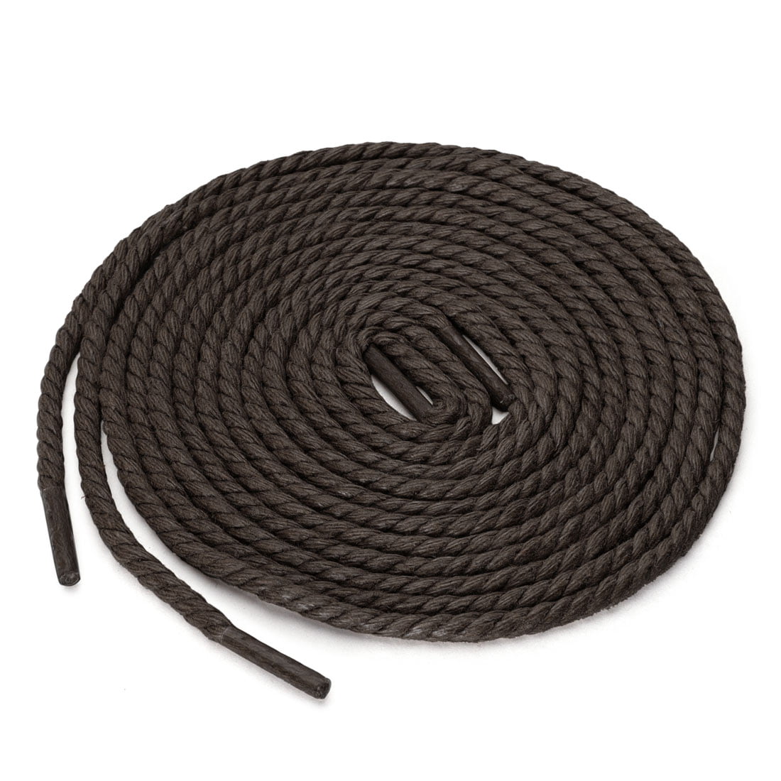Wax Cotton Thin Round Dress Shoelaces Black Brown Waxed Cord Laces 80 100 120 cm 