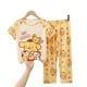 thumbnail image 5 of Ropa de dormir de verano para niños, pantalones largos finos de manga corta, ropa de hogar para niños y niñas, pijamas ligeros y cómodos para niños, 5 of 5