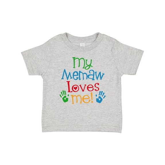 Inktastic My Memaw Loves Me Boys or Girls Baby T-Shirt