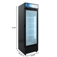 thumbnail image 3 of 47 in. Commercial 2 Door Merchandiser Refrigerator, With 2 Full Glass Doors, 30 Cu. Ft., 3 of 4