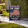 thumbnail image 2 of 250 Anniversary USA Flag Garden Flag 776-2026 Patriotic 250 Years Banner 4th of July Yard Sign Double-Sided Waterproof Garden Flag 12x18 Inch B, 2 of 7