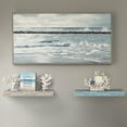thumbnail image 6 of Sorbus 16.25" Blue White Rustic Floating Shelves (Set of 2) – Wall Storage for Décor, Frames, Trophies, 6 of 10