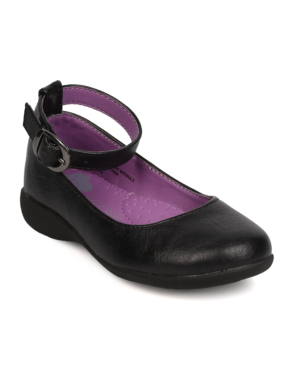 girls rubber toe school shoes