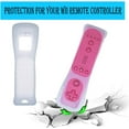 thumbnail image 6 of Wii Remote Controller,Wireless Controllers Compatible with Wii/Wii U with Motion Plus,Silicone Case and Wrist Strap,Pink, 6 of 6