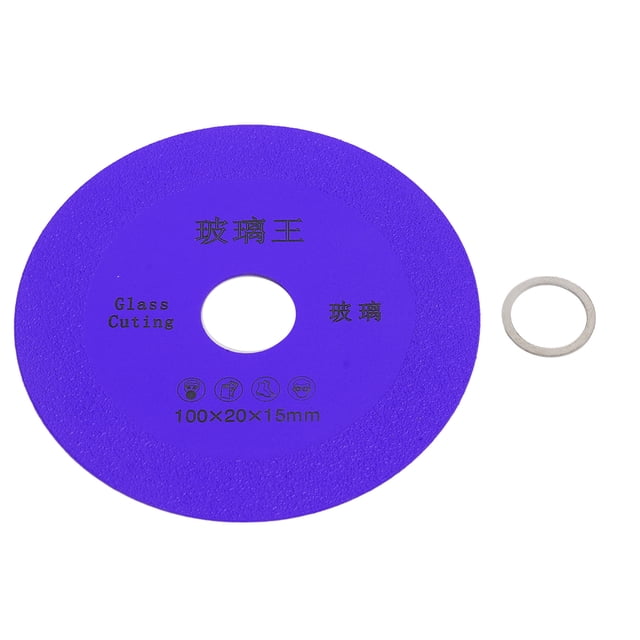 Disco de corte de cerámica, hoja de sierra fina de 4 pulgadas, hoja de sierra para corte de vidrio, disco de corte de vidrio elegante y moderno Jadeshay A