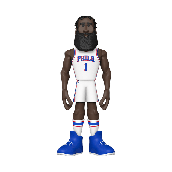 Gold 12" NBA: 76ers - James Harden with Chase (Walmart Exclusive)