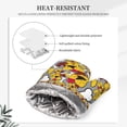 thumbnail image 4 of Honeii Cute Dog patten Oven Mitts and Pot Holders Sets, Baker Oven Mitts, Mittens for Kitchen Decor, Baking Lover over Gloves Gifts, 4 of 7