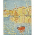 thumbnail image 3 of Paul Signac 20x24 Black Modern Framed Museum Art Print Titled - The Buoy (La Bouee) (1894), 3 of 5