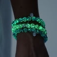 thumbnail image 4 of Cerulean | .925 Sterling Silver | Firefly Glass Bracelet, 4 of 16