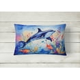 thumbnail image 2 of Dolphin Throw Pillow 12 in x 16 in, 2 of 4