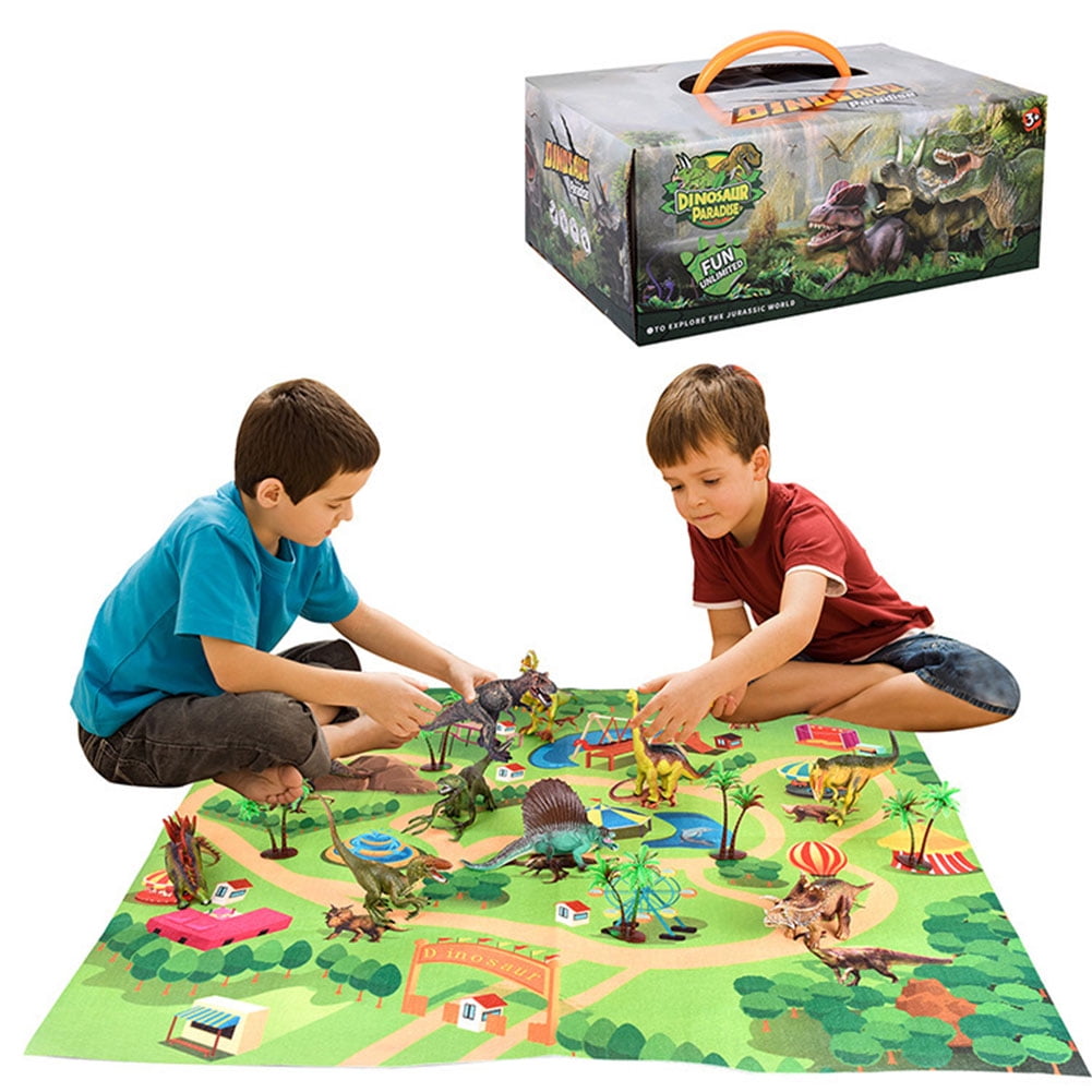 dinosaur play mat set