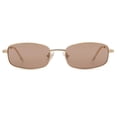 thumbnail image 1 of Gafas de Sol SOJOS Y2k Rectángulo Estrecho SJ1187 Oro/Transparente, 1 of 6
