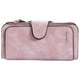 thumbnail image 5 of Cartera de mujer con hebilla, bolso grande de tres pliegues a la moda para mujer, cartera multitarjeta para mujer, tela esmerilada de dos colores, 5 of 5