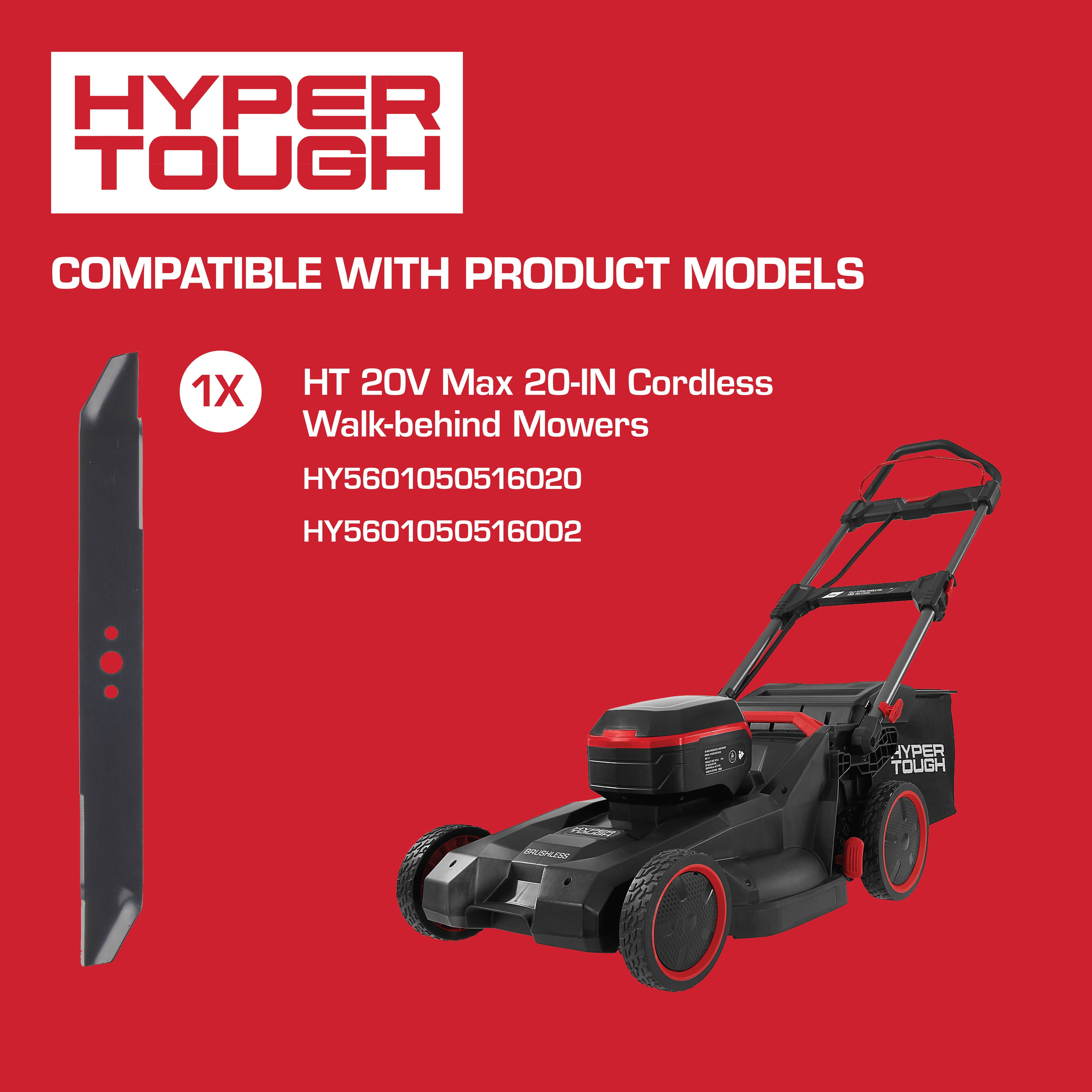 Hyper Tough 20" Mower Blade for Hyper Tough 20" 20V Cordless Push Mower