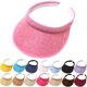 thumbnail image 3 of Visera unisex , gorra de tenis, gorra de golf, gorra de sol con protección UV (negra), 3 of 5