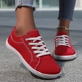 thumbnail image 5 of Willtoo Classic Low-Top Canvas Sneakers for Women Lightweight Lace-Up Casual Walking Shoes with Non-Slip Rubber Sole, Breathable Flat Skate Shoes, 5 of 5