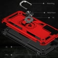 thumbnail image 3 of Asuwish Compatible with Samsung Galaxy S22 5G Phone Case Tempered Glass Screen Protector Slim Magnetic Ring Holder Stand Hybrid Protective Cell Cover for S 22 22S 4G G5 6.1 inch Women Men Red, 3 of 9