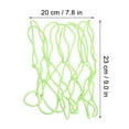 thumbnail image 2 of Dsseng Portable Basketball Net Replacement Made of Nylon for Outdoor Use Green Color Fits Most Standard Hoops 38.5 inches, 2 of 8
