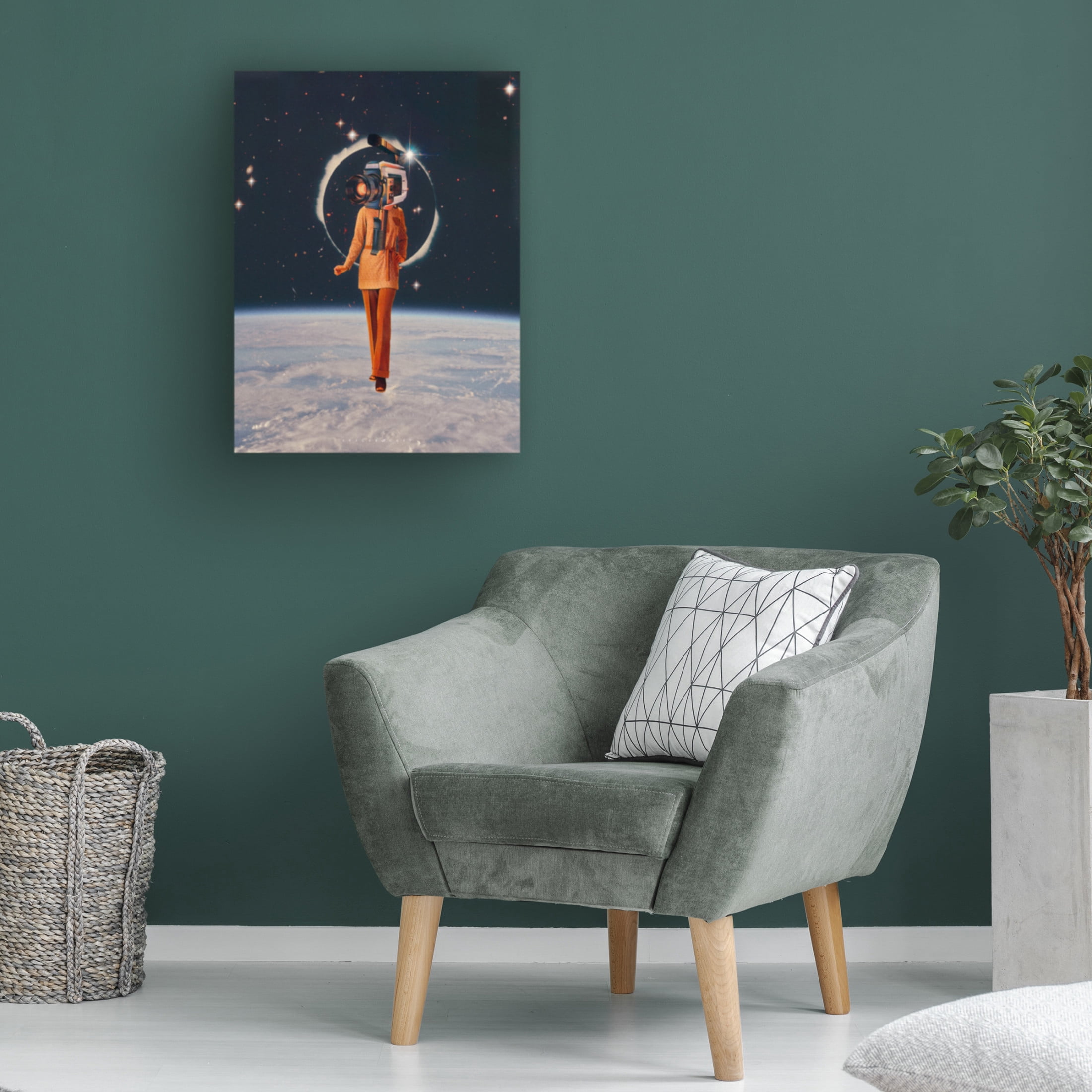 Trademark Fine Art spacerocket art 358 Canvas Wall Art