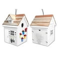 thumbnail image 4 of Home Bazaar Potting Shed Birdhouse - White, 4 of 5