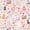 Light Pink, variant on jejeloiu Colorful Wildflower Garden Twin Quilt Set Kids,Watercolor Floral Black Cat Twin Coverlet Set For Girls,2pcs
