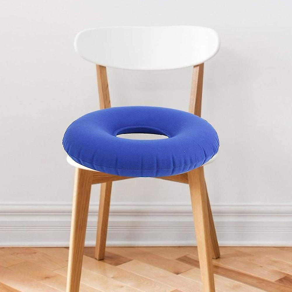 Mybow Coussin En Forme De Donut Pour Escarres De Lit, Post-Partum, Grossesse, Donut, Hémorroïde, Coccyx, Douleurs Dorsales, Fesses, Oreilles, Tête, (Blanc