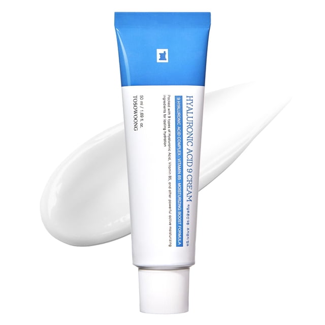 Crema hidratante TOSOWOONG con ácido hialurónico 9, 50 ml, coreana
