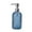 A, variant on Eqslft Diamond Pattern Glass Soap Dispenser, Bathroom Refillable Soap Dispenser with Rust Resistant Stainless Steel Pump for Hand Soap, Lotion Glass Liquid Dispenser