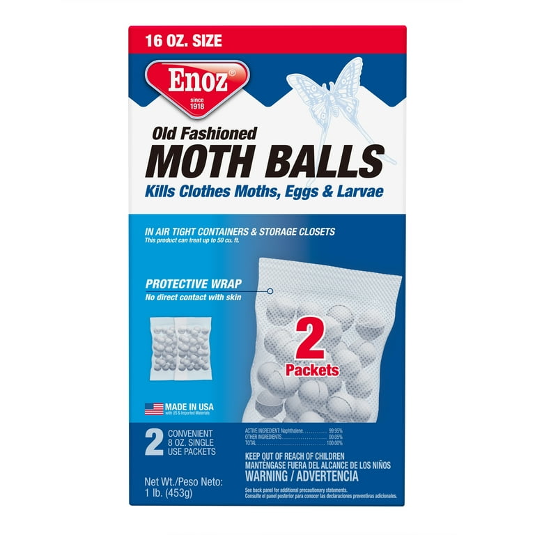 ENOZ 32 oz. Naphthalene Moth Control Balls (1-Box) E62.12 - The Home Depot