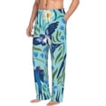 thumbnail image 2 of Xecao Flying Swallows Men's Straight Lounge Pajama Pants: The Ultimate in Comfortable Sleepwear, 2 of 9