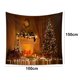 thumbnail image 2 of Tapiz con temática navideña, tapiz pequeño para colgar en la pared con diseño navideño, manta de pared, para dormitorio, sala de estar, 2 of 5