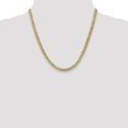 thumbnail image 2 of 10k 5.75mm Flat Beveled Curb Chain (Weight: 23.28 Grams, Length: 20 Inches), 2 of 4