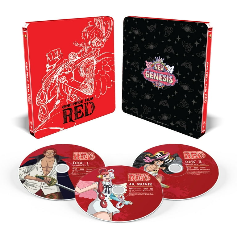 ONE PIECE FILM REDセット One Piece Film Red (Steelbook) - Walmart.com