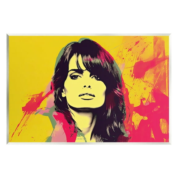 Stupell Industries Modern Penelope Cruz Abstract Painting Unframed Art Print Wall Art, 15 x 10