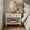 White, variant on DRNANLIT Large 32" Classic Nightstand with Spindle Legs, Traditional Bedside Table with Drawer & Open Shelf, Solid Wood Accent Table for Bedroom, Brown