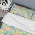thumbnail image 4 of Designart 'Geometrical Pastel Abstract II' Mid-Century Modern Duvet Cover Set, 4 of 4