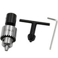 thumbnail image 3 of Electric Drill Grinding Mini Chuck Key JT0 0.3-4mm with 3.17mm Shaft 3 Jaws Adapter Kits Mandril Cartridge for Motor, 3 of 7
