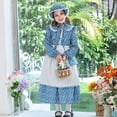 thumbnail image 6 of MEZZALL Girl Prairie Dress For Girls Manor Outfits Vintage Themed Childrens Clothing For Festival Infants Toddler Dailywear Cute / 7-8 Years, 6 of 9