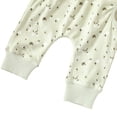 thumbnail image 6 of Baby Girl Clothes Long Sleeve Sweatshirt Floral Pants Ribbed Knitted Two Piece Outfit Fall Winter, 6 of 6
