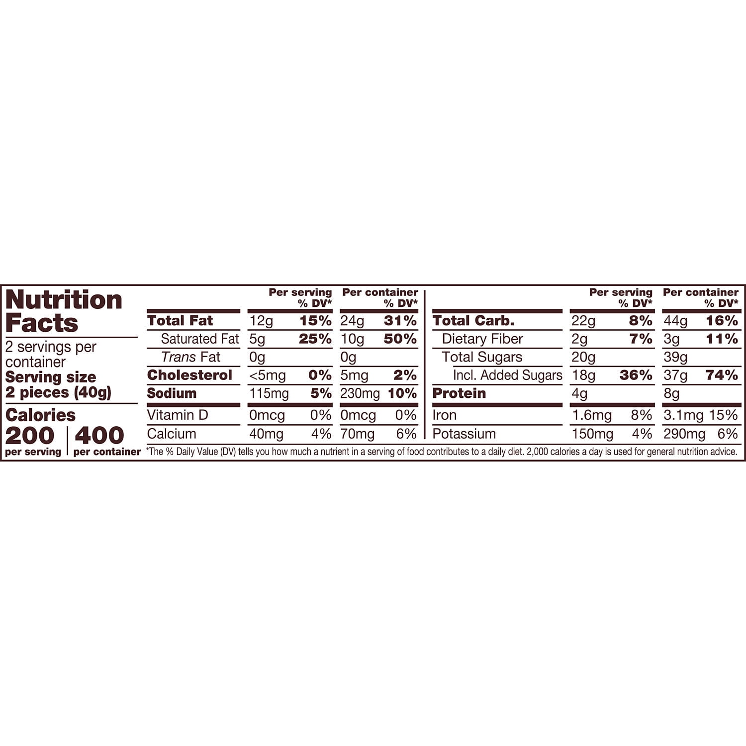 Reese's Milk Chocolate King Size Peanut Butter Cups Candy, Pack 2.8 oz