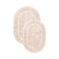 thumbnail image 2 of BNM Non-Slip Washable Bath Rug Set, 20" x 30", 24" x 36", Ivory, 2 of 8