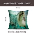 thumbnail image 2 of LALILO Throw Pillow Covers Australian Sea Lion Australia Life Cushion Cover 18" x 18", 2935 Pack, 2 of 6