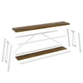 thumbnail image 7 of Resenkos Extra Long Console Tables, Industrial Blend, Great for Books, Photos, & Artwork, Max 230lb Bearing, 7 of 7