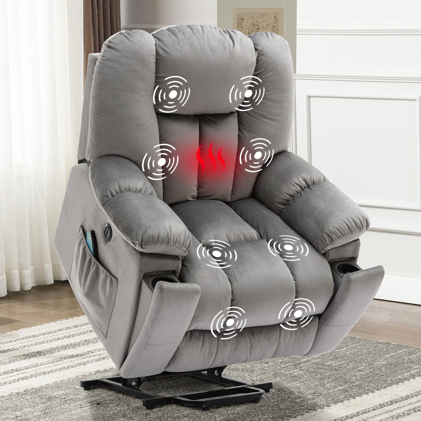 Electric Lift Chair Recliner &Sofa Power Supply Transformer with Battery Backup 