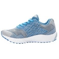 thumbnail image 2 of Propet Propet One WAA102M Women's Athletic Shoe: 9.5 Medium (B) Blue/Silver Lace Up, 2 of 5