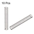 thumbnail image 2 of Unique Bargains Compressed Spring,3mm OD, 0.3mm Wire Size, 14mm Compressed Length, 35mm Free Length,2.6N Load Capacity,Gray,10 pcs, 2 of 4